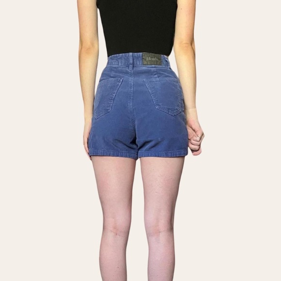 Afends blue corduroy shorts - Picture 2 of 5